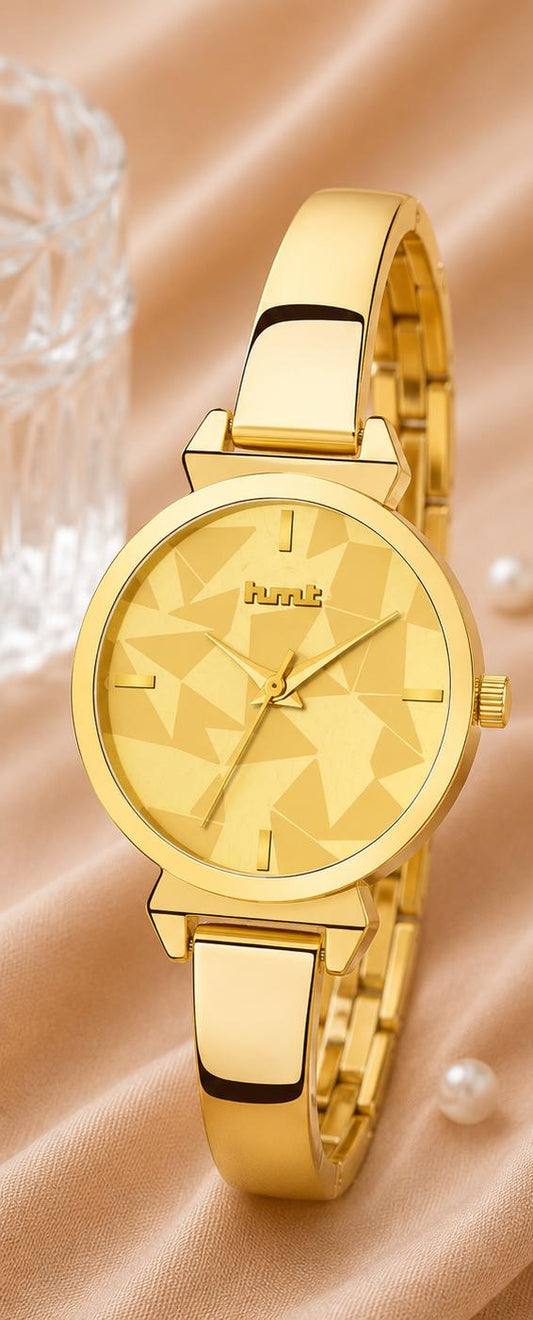 Yellow Bangle Watch