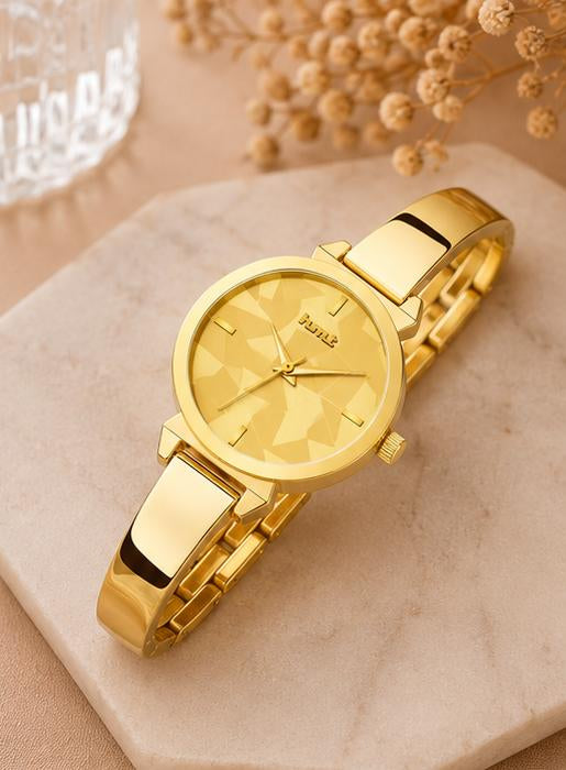 Yellow Bangle Watch