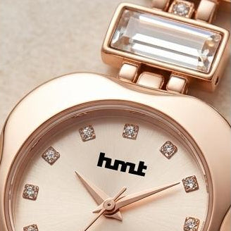 Clear Crystal Gemstone Bracelet Watch